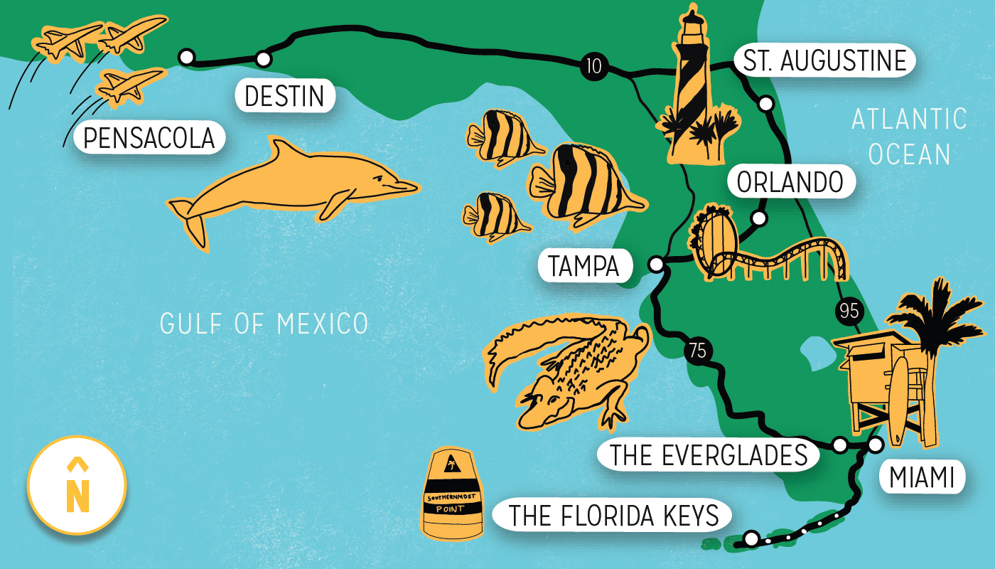 Best Road Trips in the USA: Florida