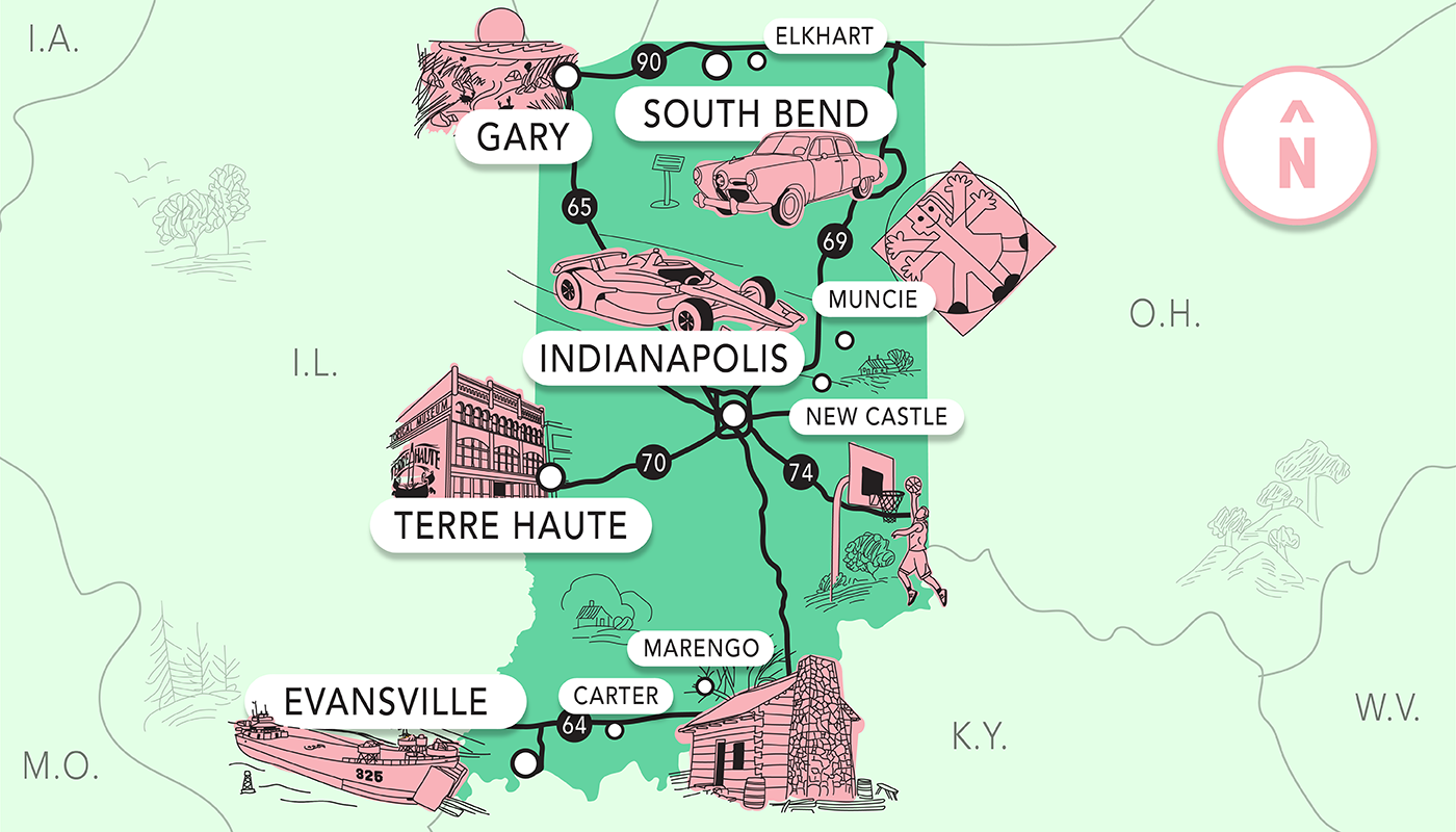 Best Road Trips in the USA: Indiana