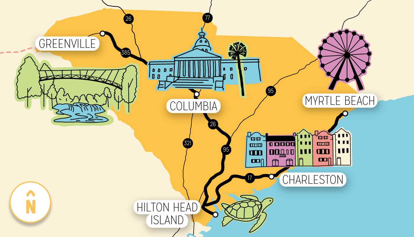 Best Road Trips in the USA: South Carolina