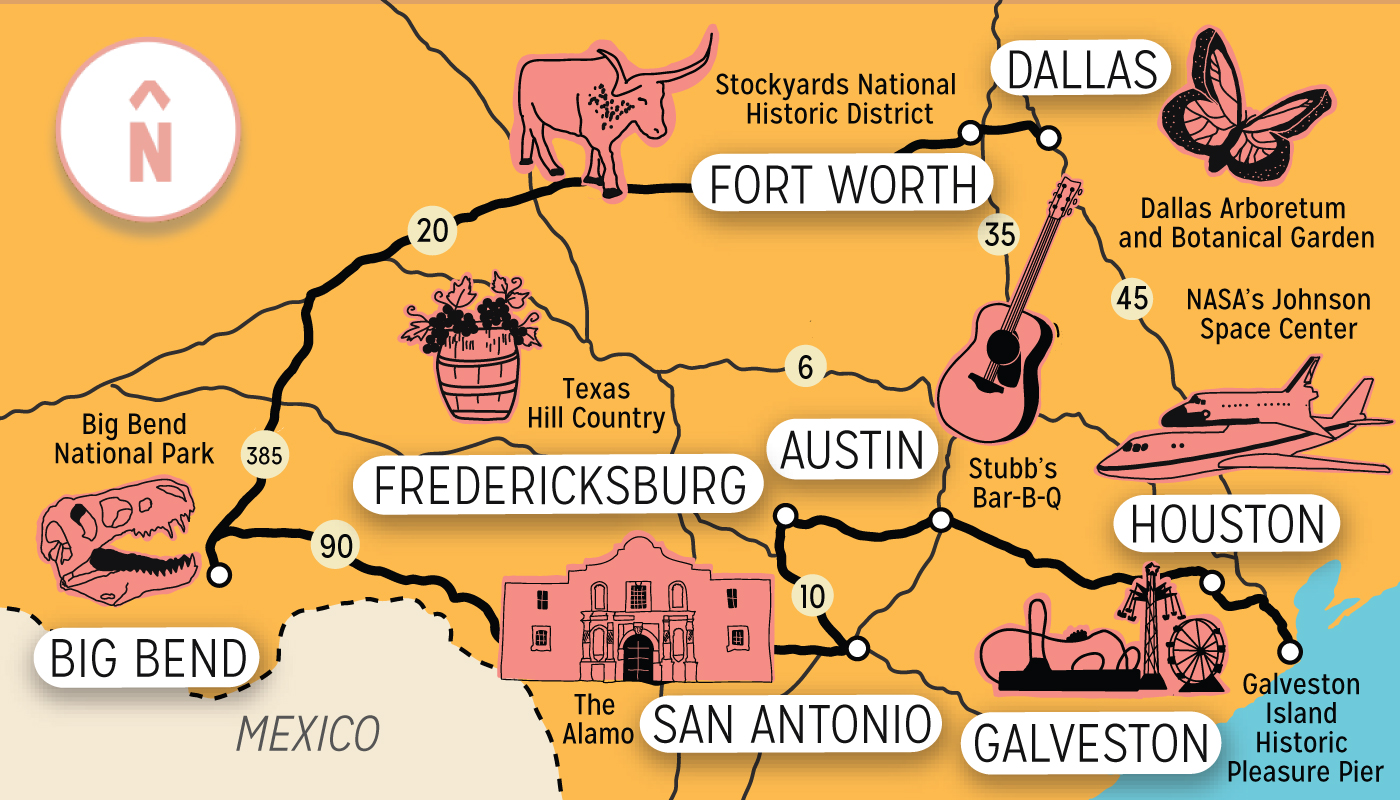 Best Road Trips in the USA: Texas